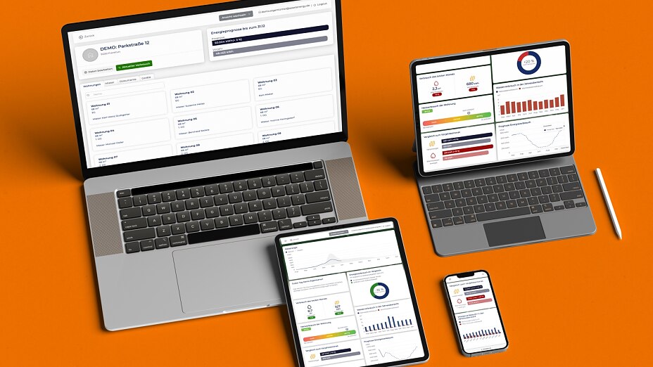 Heiz- und Wasserverbrauch von AssetEnergy digitalisiert