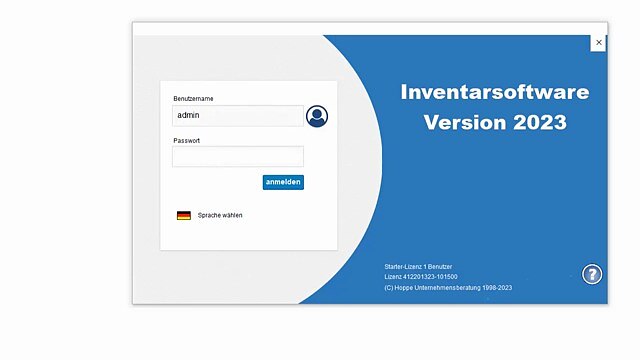 Einführung Inventarsoftware Einführung Inventarsoftware