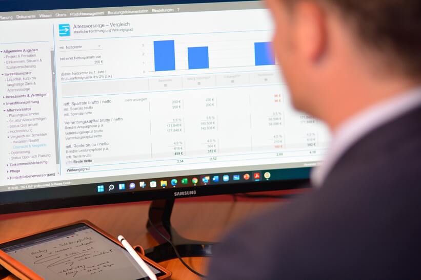 Wirkungsgrad von Sparraten nach dem Alterseinkünftegesetz - Analyse mit dem AVP-Planer Wirkungsgrad von Sparraten nach dem Alterseinkünftegesetz - Analyse mit dem AVP-Planer