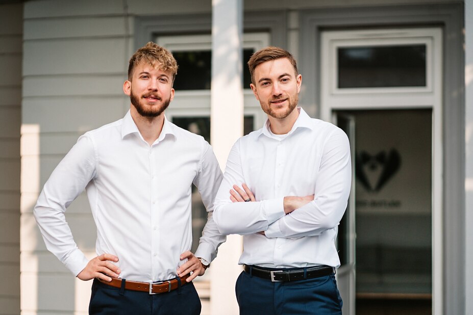 Niklas Kuhn und Falk Erfkamp
