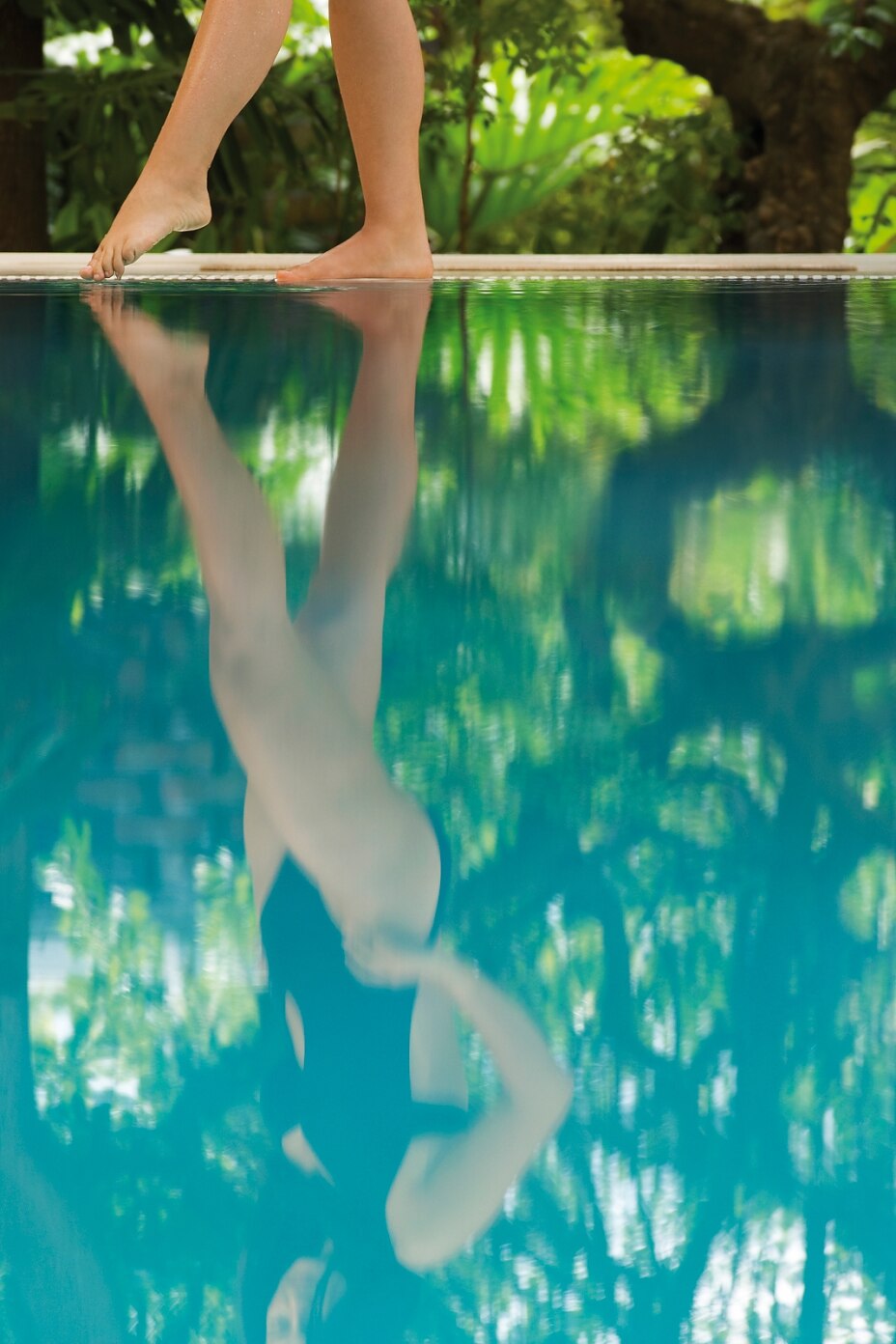 Ein Salzwasserpool ist umweltfreundlich