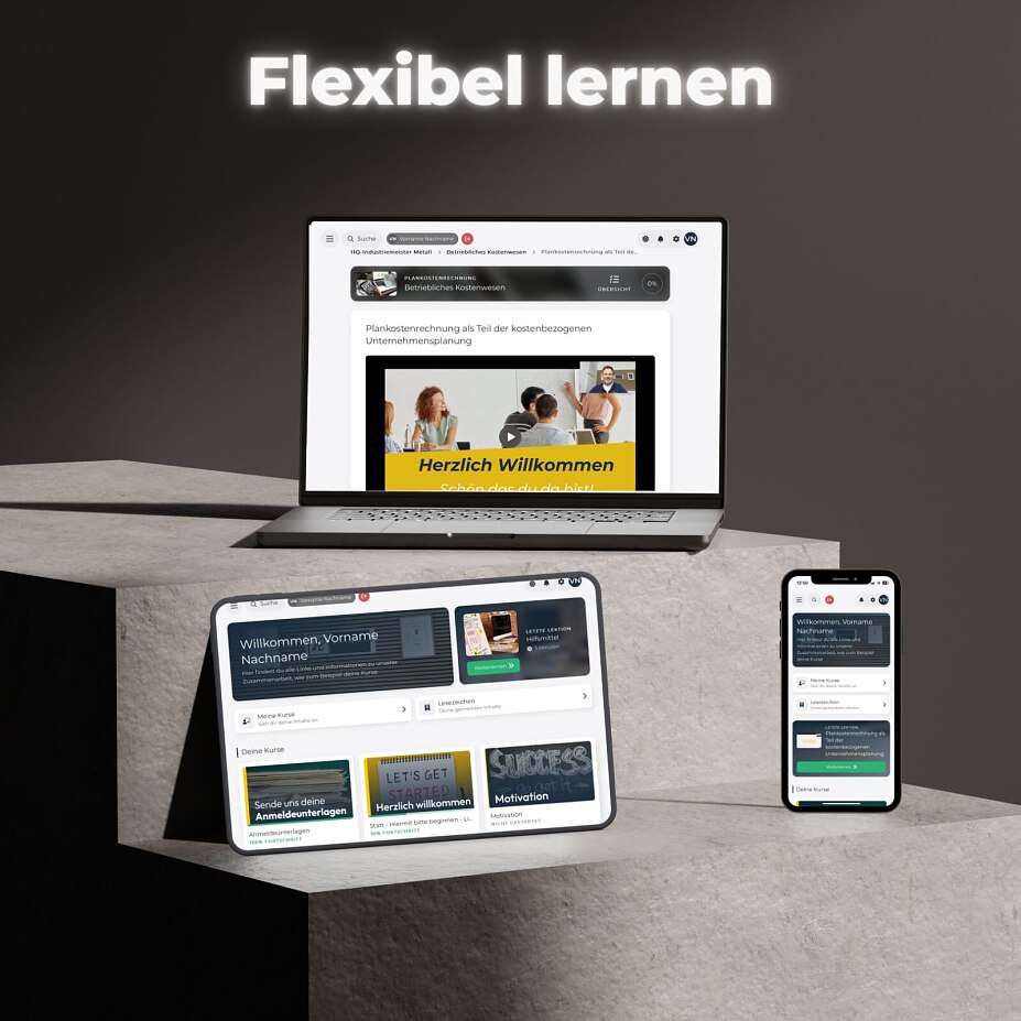Lernen wie es für dich passt
