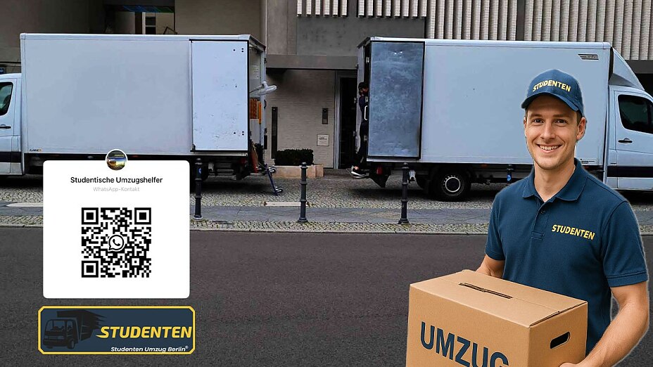 Umzugshelfer bei der Arbeit