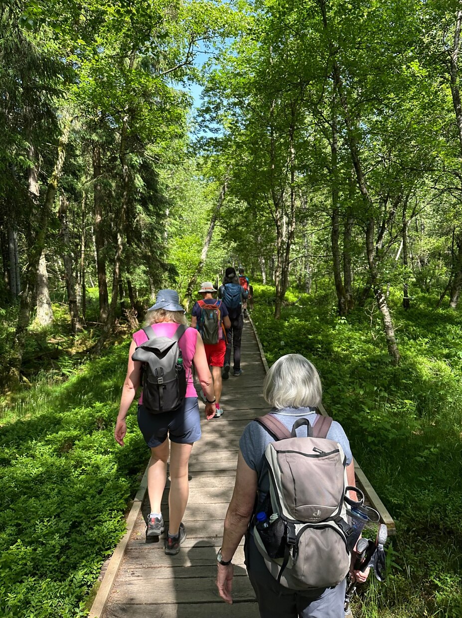 Anspruchsvolles Wandern in abwechslungsreicher Landschaft