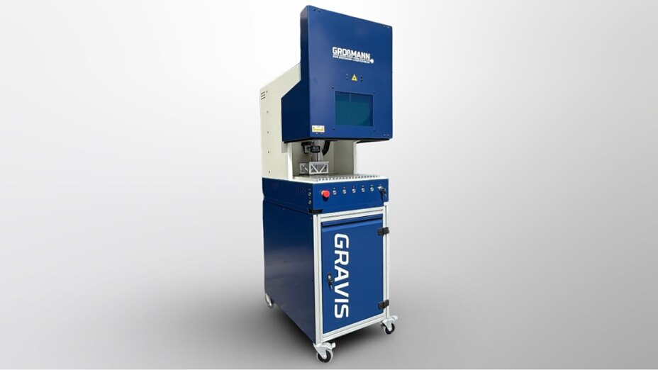 Laserbeschriftungssystem Gravis von Grossmann Lasertechnik