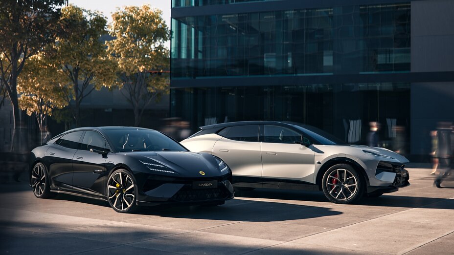E-Dienstwagen wie der Lotus Eletre und der Lotus Emeya werden durch gesetzliche Neuerungen attraktiver für Unternehmen und Mitarbeitende.