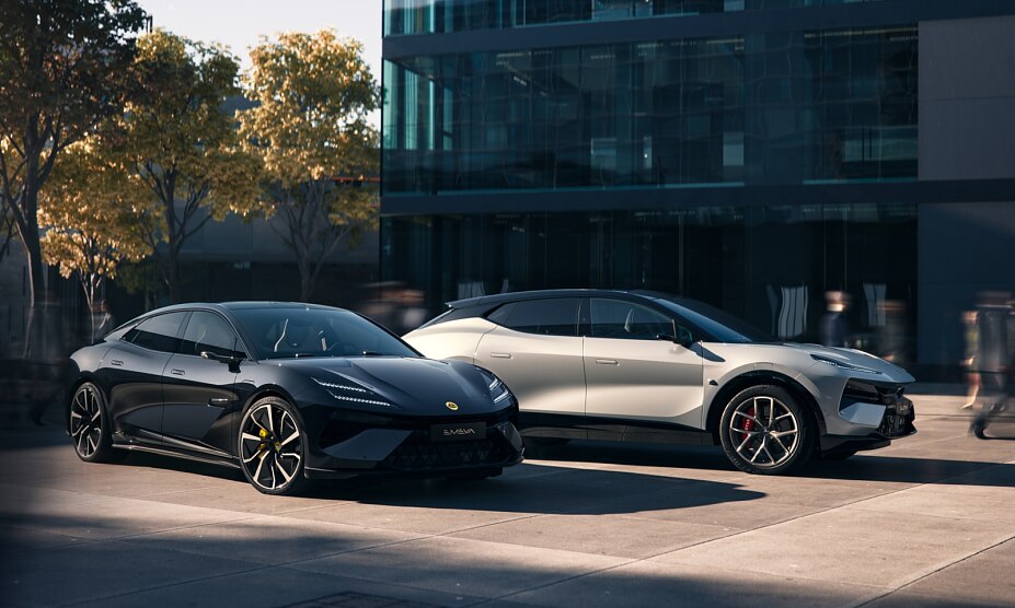 E-Dienstwagen wie der Lotus Eletre und der Lotus Emeya werden durch gesetzliche Neuerungen attraktiver für Unternehmen und Mitarbeitende.