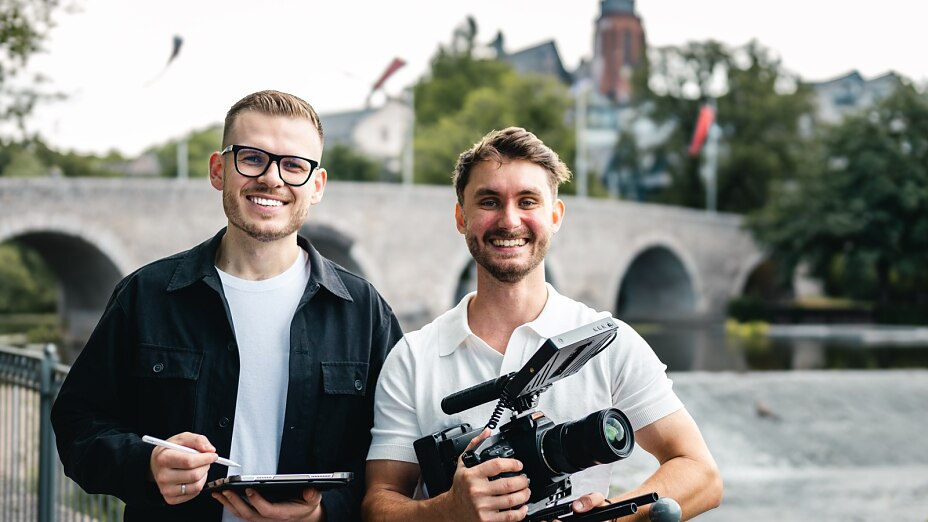 Daniel Martel und Marc Zimmermann von until11