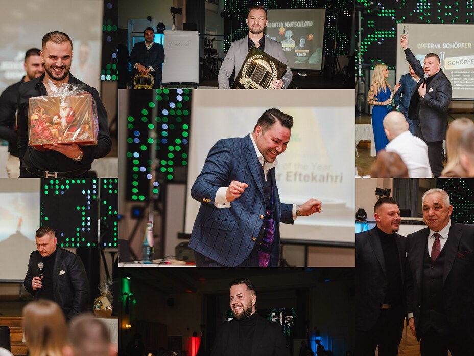 Inhaber und Vertriebsmitarbeiter von MySolarExpress in besonderen gemeinsamen Momenten.