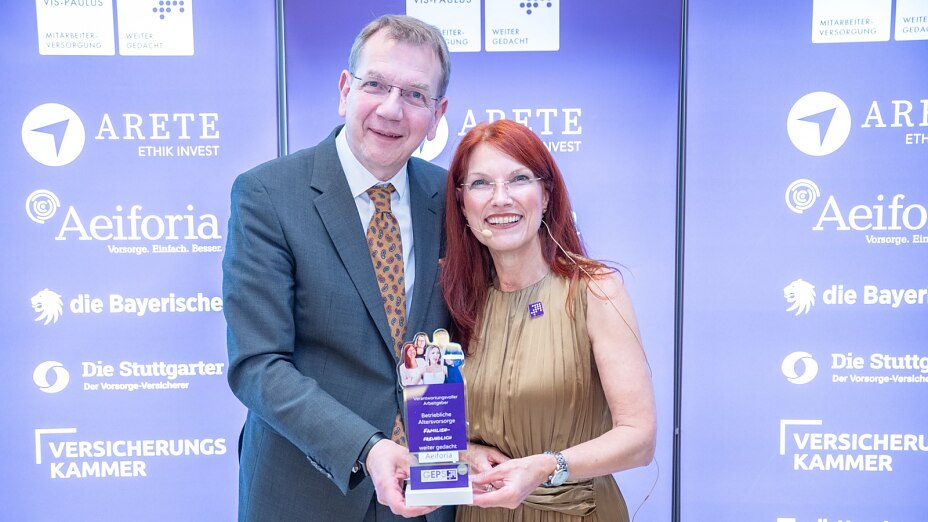 Martin Gattung | Aeiforia GmbH; Cordula Vis-Paulus | German Equal Pension Symposium®