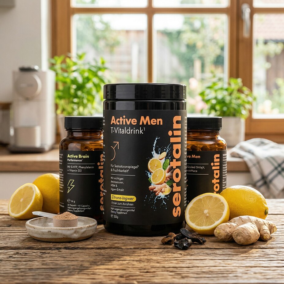 Produkte der serotalin Active Men Energy Routine