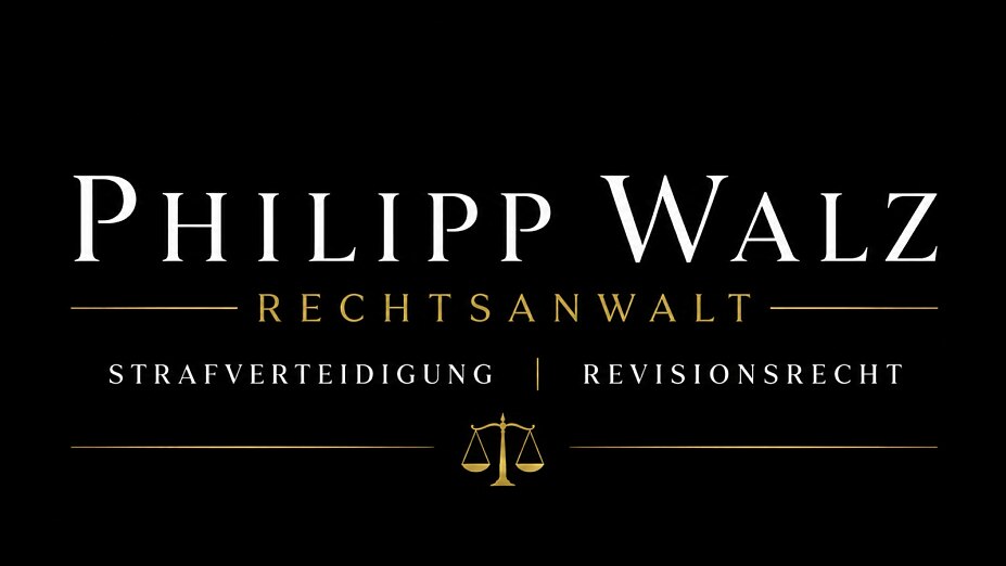 Kanzleilogo von Strafverteidiger Philipp Walz